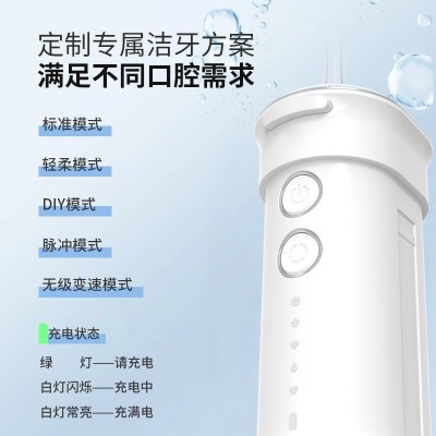 简洁新款冲牙器便携式水牙线家用洗牙器正畸专用口腔清洁图2