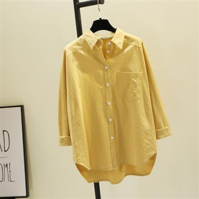 【300斤大码女装-M-8XL】衬衫女夏季外搭开衫防晒衣七分袖小披肩图2