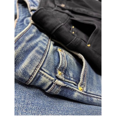 扣美 气质好物！提臀收腹加绒牛仔喇叭裤女 K801图5