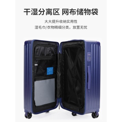 Lee超大容量行李箱女拉杆箱36寸旅行箱减震万向轮学生密 码箱制定图3
