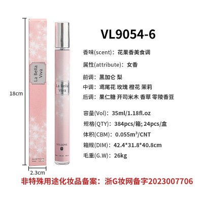 35ml亚马逊跨境外贸香水女香花香调小试管女士香水批发perfumes图5