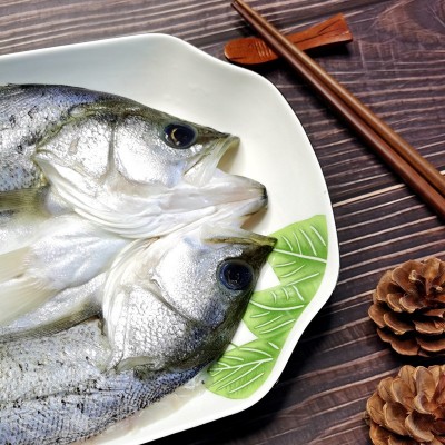 烤鱼清蒸鲈鱼批发白蕉海鲈鱼新鲜冰冻海鲜半成品开背七星芦鱼卢鱼图2