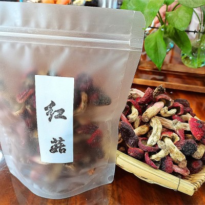 正红菇干货 武夷山红菇 菇丁月子红菇红椎菌干品煲汤食材批发图2
