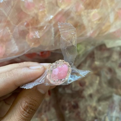 爆浆果汁水果软糖 芒果白桃草莓蓝莓葡萄樱桃蜂蜜柚子夹心图2
