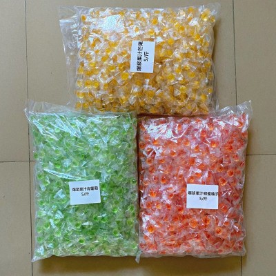 爆浆果汁水果软糖 芒果白桃草莓蓝莓葡萄樱桃蜂蜜柚子夹心图4