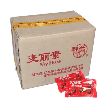 梁丰麦丽素80g/袋 儿时怀旧零食糖果 整箱40袋图3
