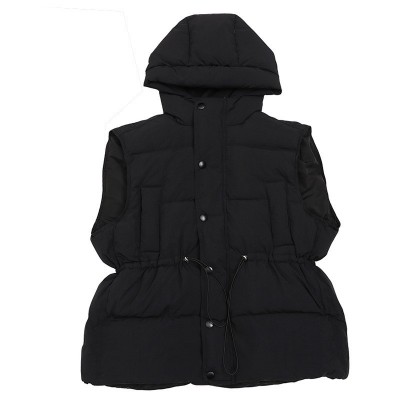 2023秋冬新款羽绒棉马甲女学生韩版宽松坎肩外穿百搭背心马夹外套图5