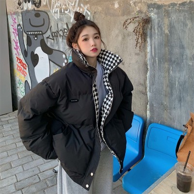 小个子羽绒棉服女冬季加厚2023年新款面包服棉袄oversize棉衣外套图4