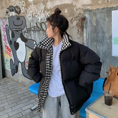 小个子羽绒棉服女冬季加厚2023年新款面包服棉袄oversize棉衣外套图3