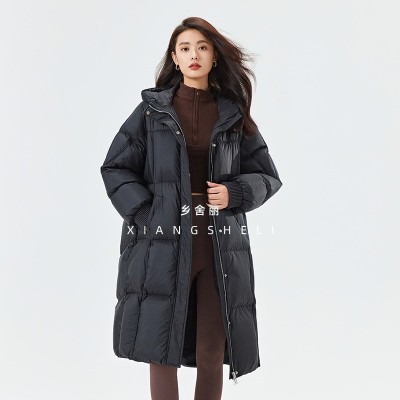 泡芙保暖98鹅绒羽绒服女时尚轻盈多色设计感亲肤连帽23冬 款鹅绒服图4