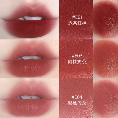 海伦丽人小黑管品牌口红丝绒哑光学生款不沾杯化妆品彩妆唇膏批发图2