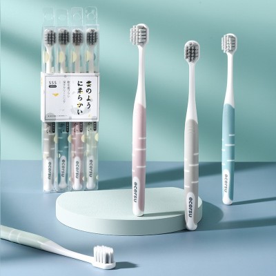抑菌牙刷软毛独立包装小头日本成人男士家用高级牙刷厂家图4