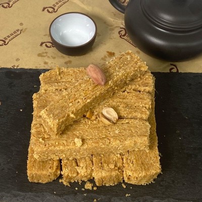 怀旧零食统糕点麻酱酥天津风味麻酱糖80后花生酱酥糖500克代发厂图2