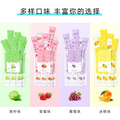 便携式漱口水20条装口腔清洁护理牙龈清新口气一次性漱口 水批发图4