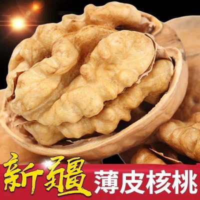 厂家代发新疆阿克苏185纸皮核桃 薄皮核桃 休闲零食 新货纸皮核桃图4