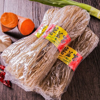 湖北特产红薯粉丝苕粉条农家纯火锅粉丝干粉水晶粉条454g