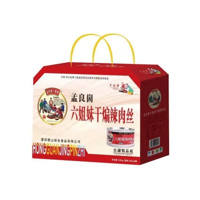 孟良崮六姐妹干煸辣肉丝山东沂蒙特产拌饭拌面下饭香辣酱230g红罐图5