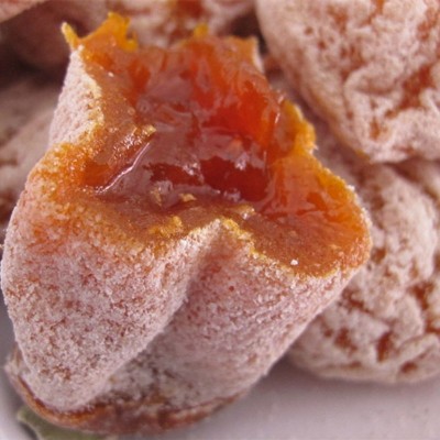 陕西特产富平柿饼自然降霜诚信厂家1斤5斤独立包装柿子饼源头厂家图2