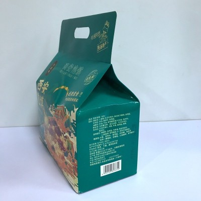 陕西特产西安泡馍回民街小吃羊肉泡馍保鲜馍粒980克四连包鸿盛祥图4