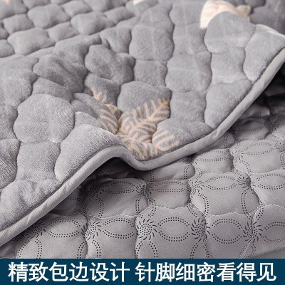 牛奶绒床垫褥子软垫家用卧室床褥垫被宿舍学生单人铺床毛毯秋冬季图2