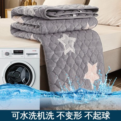牛奶绒床垫褥子软垫家用卧室床褥垫被宿舍学生单人铺床毛毯秋冬季图5