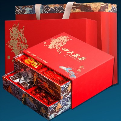金骏眉红茶茶叶礼盒装高级浓香型茶正山小种送礼品长辈直播带货图2