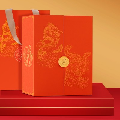 云南滇红小罐装红茶乌龙茶双层茶叶礼盒装高档礼品茶叶送礼品岩茶图4
