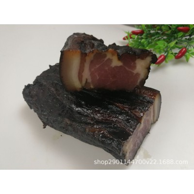 湖南柴火烟熏五花腊肉湖南湘西腊肉腊肉同五花肉后腿肉500g2袋图3