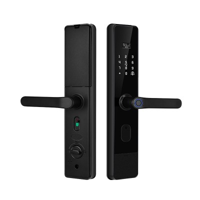 厂家直供新款指纹锁家用智能密码防盗门锁批发ic卡感应电子锁1件图4