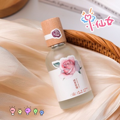 花基品小众香水男女士持久淡香少女学生清新自然水蜜桃批发50ml3瓶图2