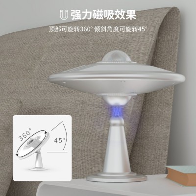 定制UFO星空氛围灯投影小夜灯语音控制卧室睡眠星光浪漫跨境专供图2