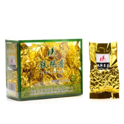 盛华牌 信阳毛尖茶叶 盒装铁观音 碧螺春图5