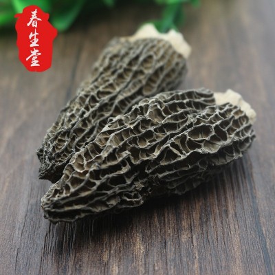 春生堂云南剪柄羊肚菌干货 食用菌散装黑身厚肉剪脚厂家批发图2