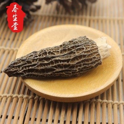 春生堂云南剪柄羊肚菌干货 食用菌散装黑身厚肉剪脚厂家批发图4