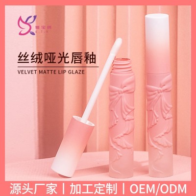 厂家直销OEM唇釉不易掉色防水丝绒雾面哑光保湿唇彩唇蜜8色可选图2