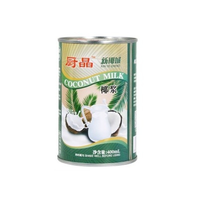 厨晶椰浆海南高浓度椰汁椰奶厚椰乳西米露甜品杨枝甘露原料400ml图2