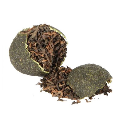 【新会小青柑茶厂家】云南普洱茶熟茶天马小青柑茶送礼晒香小青柑图5