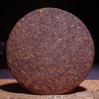 云南茶树王茶厂批发 熟茶茶饼 班章普洱357g普洱茶饼茶叶 普洱茶图3
