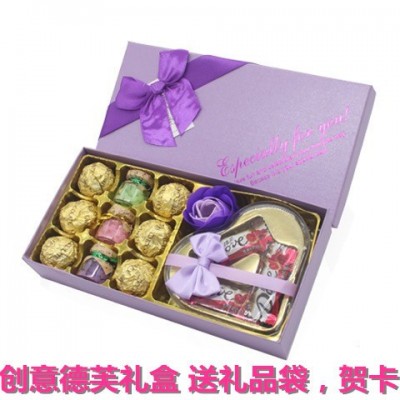 母亲节礼物情人节巧克力礼盒装生日送女生朋友闺蜜结婚庆伴手礼图4