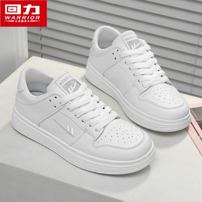 回力小白鞋男板鞋新款低帮青少年学生时尚休闲鞋校园情侣 运动鞋女图5
