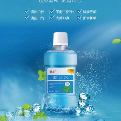 葵花漱口水清洁口腔持久清新温和口感洁净口腔护理减少细菌滋生图4