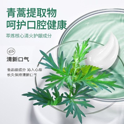 葵花清火护龈青蒿牙膏 清新口气牙渍牙垢除口臭异味口腔护理牙膏图3
