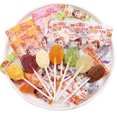 不二家棒棒糖散装混合水果牛奶口味结婚喜糖批发儿童休闲小零食图2