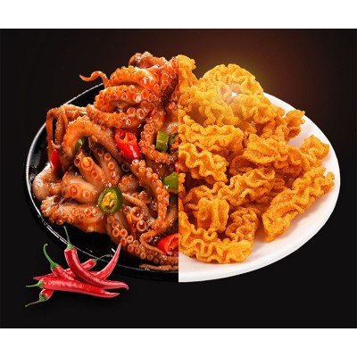 辈儿香八爪烧袋装网红爆款零食小吃锅巴怀旧休闲食品40g袋装批发图2