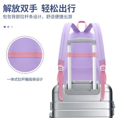 书包ins风女可爱韩版高中生初中生小学生三到五六年级双肩包背包图2