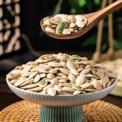 2024年新货南瓜子500g罐装盐焗原味白纸皮南瓜籽仁零食坚 果炒货图4