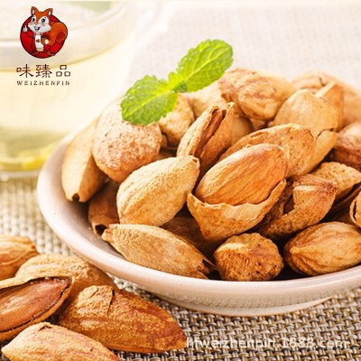 巴旦木 巴坦木 袋坚果炒货休闲零食品批发奶油味 杏仁 薄壳扁桃仁图4