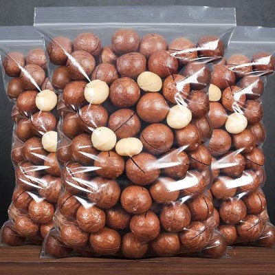 薄皮奶油味夏威夷果代发批发250g 大颗奶香味胡桃果开口夏威夷果图2