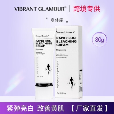 跨境 亮肤身体乳霜滋润保湿清爽不油腻水嫩焕肤嫩白全身素颜霜图5