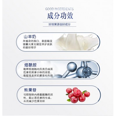 沐浴露 烟酰胺靓白保湿 欧洲进口 山羊奶 珐埃莉vellie图2
